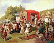 Grigory Gagarin Outdoor Fete in Turkey oil painting reproduction